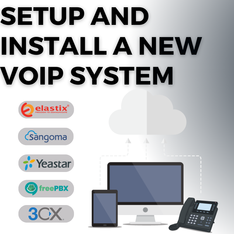 Setup and Configure a new Voip Installation